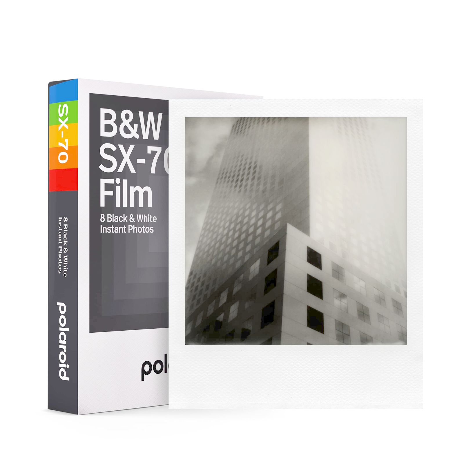 新品 Polaroid(ポラロイド) インスタントフィルム B&W Film for SX-70