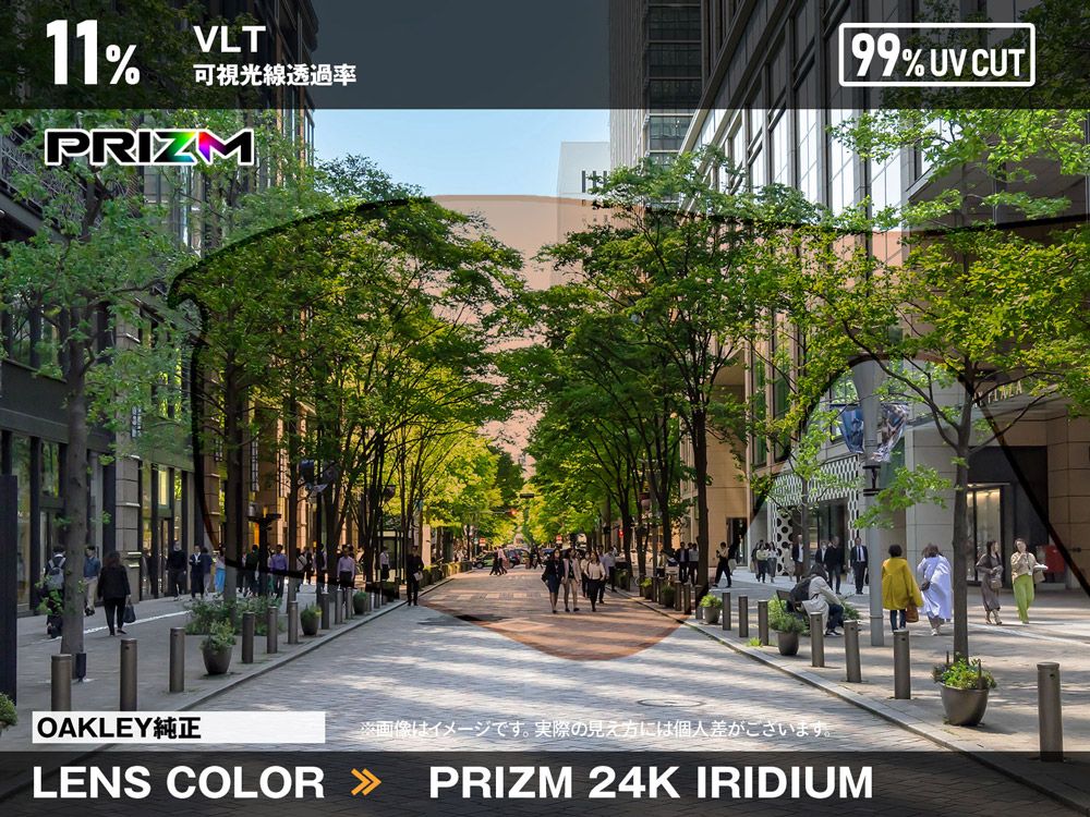 オークリー スタント デビル 103-659-005 ハイブリッジフィット サングラス 交換レンズ プリズム OAKLEY STUNT DEVIL LENS