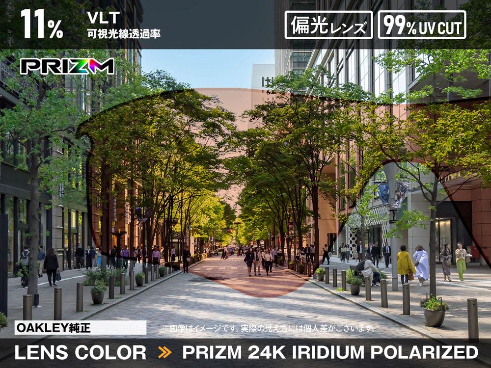 オークリー スフィエラ スラッシュ 103-629-006 ユニバーサルフィット サングラス 交換レンズ 偏光レンズ プリズム OAKLEY SPHAERA SLASH LENS