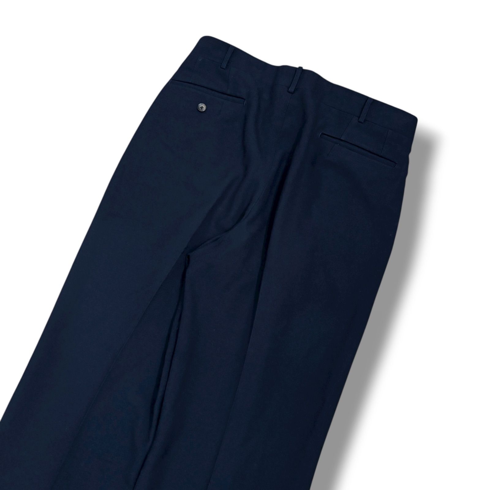 80s COMME des GARCONS HOMME 本人期 パンツ デカオム COMME des GARCONS HOMME】美品 70-80s/デカオム/スラックスパンツ L