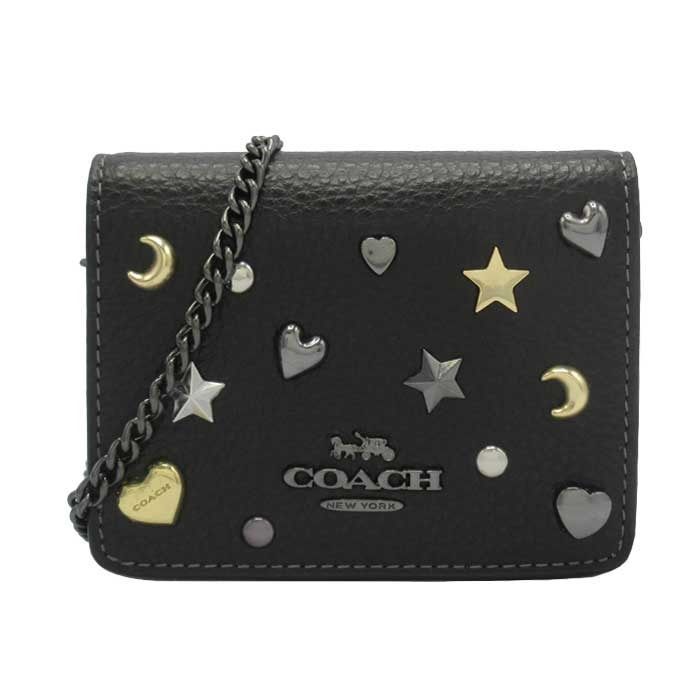 新品　COACH　折り財布　レディース　人気の小銭入れ付き 新品COACH折り財布レディース小銭入れ付き