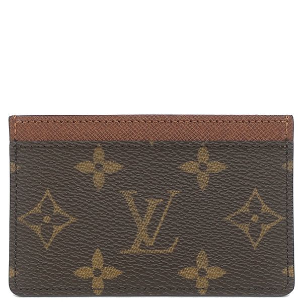 ルイヴィトン LOUIS VUITTON カードケース ポルト カルト サーンプル モノグラムキャンバス アルマニャック 茶 名刺入れ 定期入れ M 61733 SP 0065 箱