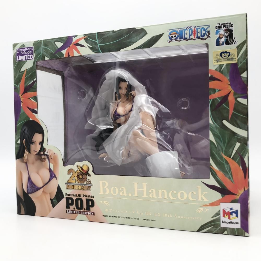 開封 メガハウス ONE PIECE ワンピース P.O.P LIMITED EDITION ボア･ハンコック Ver.BB_EX 20th Anniversary 20周年記念 17