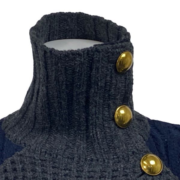 sacai サカイ　ケーブルニット sacai - 【美品】 sacai / サカイ | 2021AW | 再構築 切替 ウール