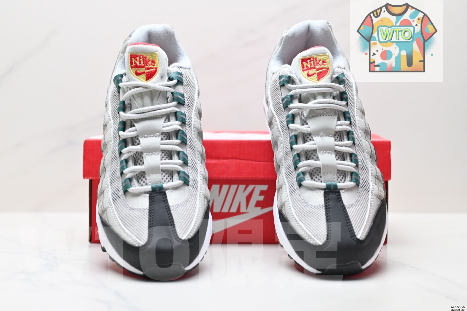  今日 NIKE AIR MAX 95 TT 在庫 価格 復古ランニングスニーカー エアクッション マルチユース スニーカー 靴