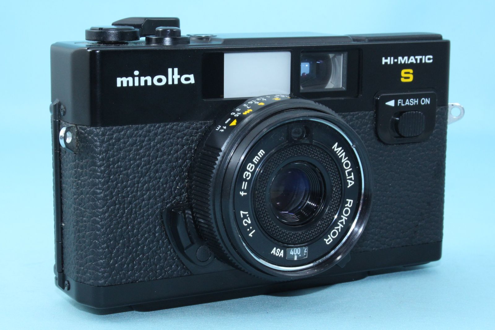美品 Minolta HI-MATIC S ブラック ボディ 返品保証 ミノルタ