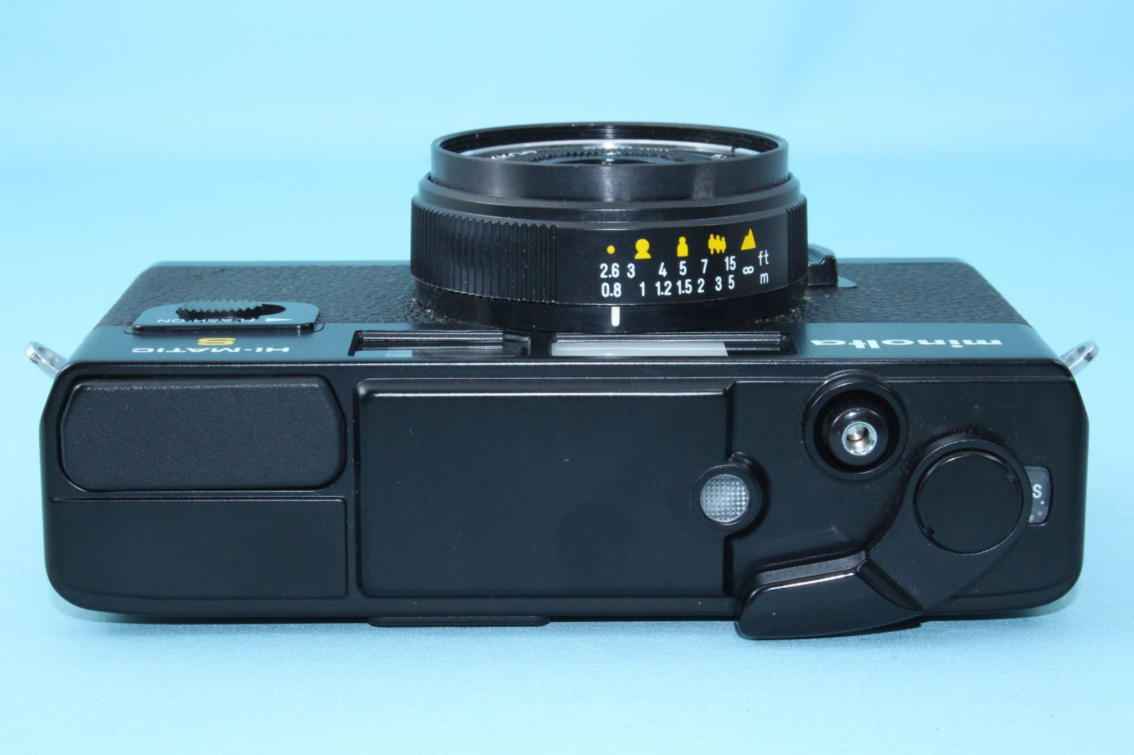 美品 Minolta HI-MATIC S ブラック ボディ 返品保証 ミノルタ