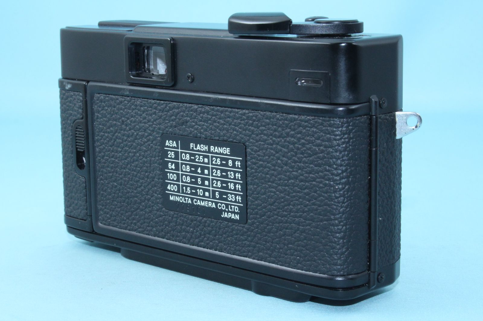 美品 Minolta HI-MATIC S ブラック ボディ 返品保証 ミノルタ