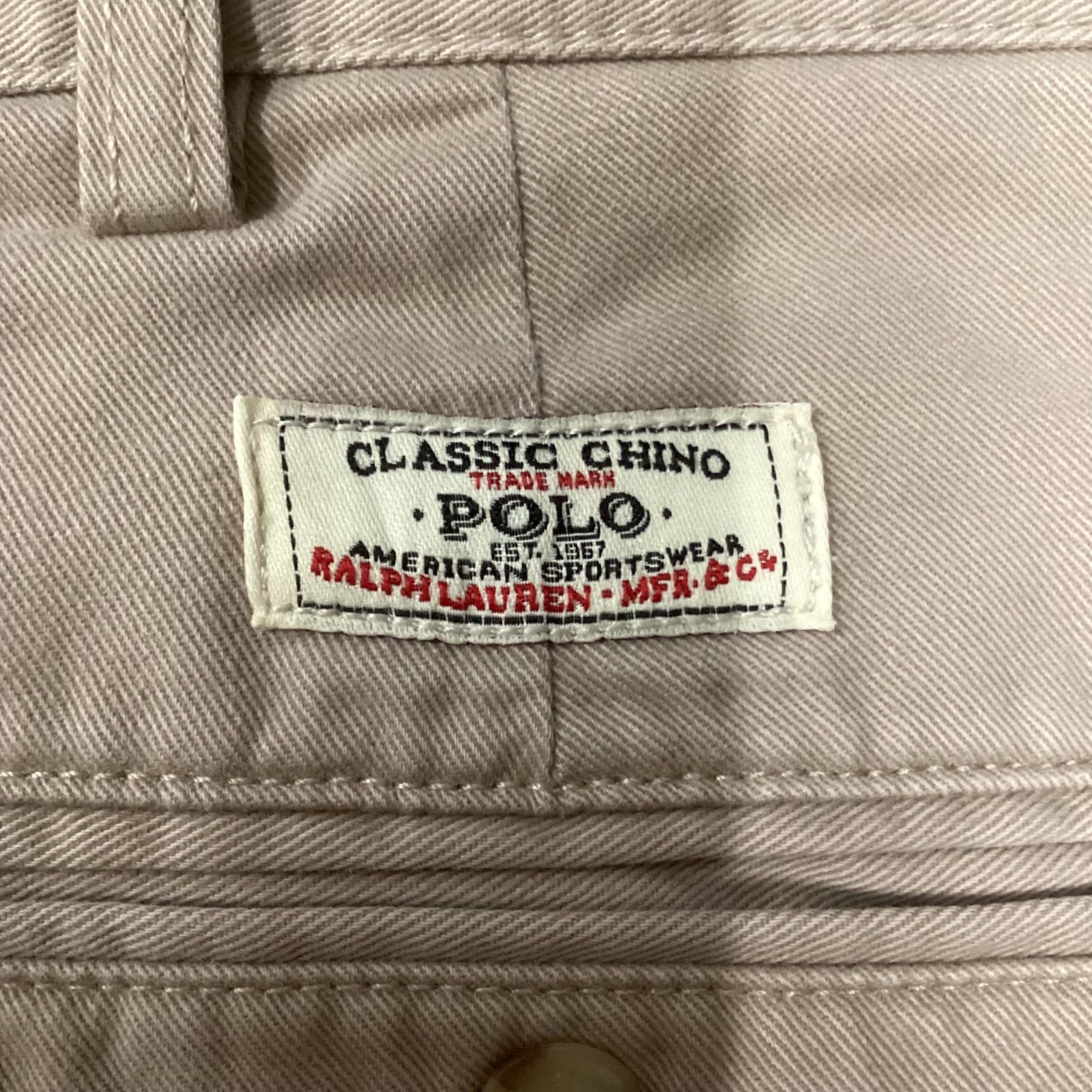 USA古着 90s ポロバイラルフローレン ポロチノ チノパン HAMMONDO PANT