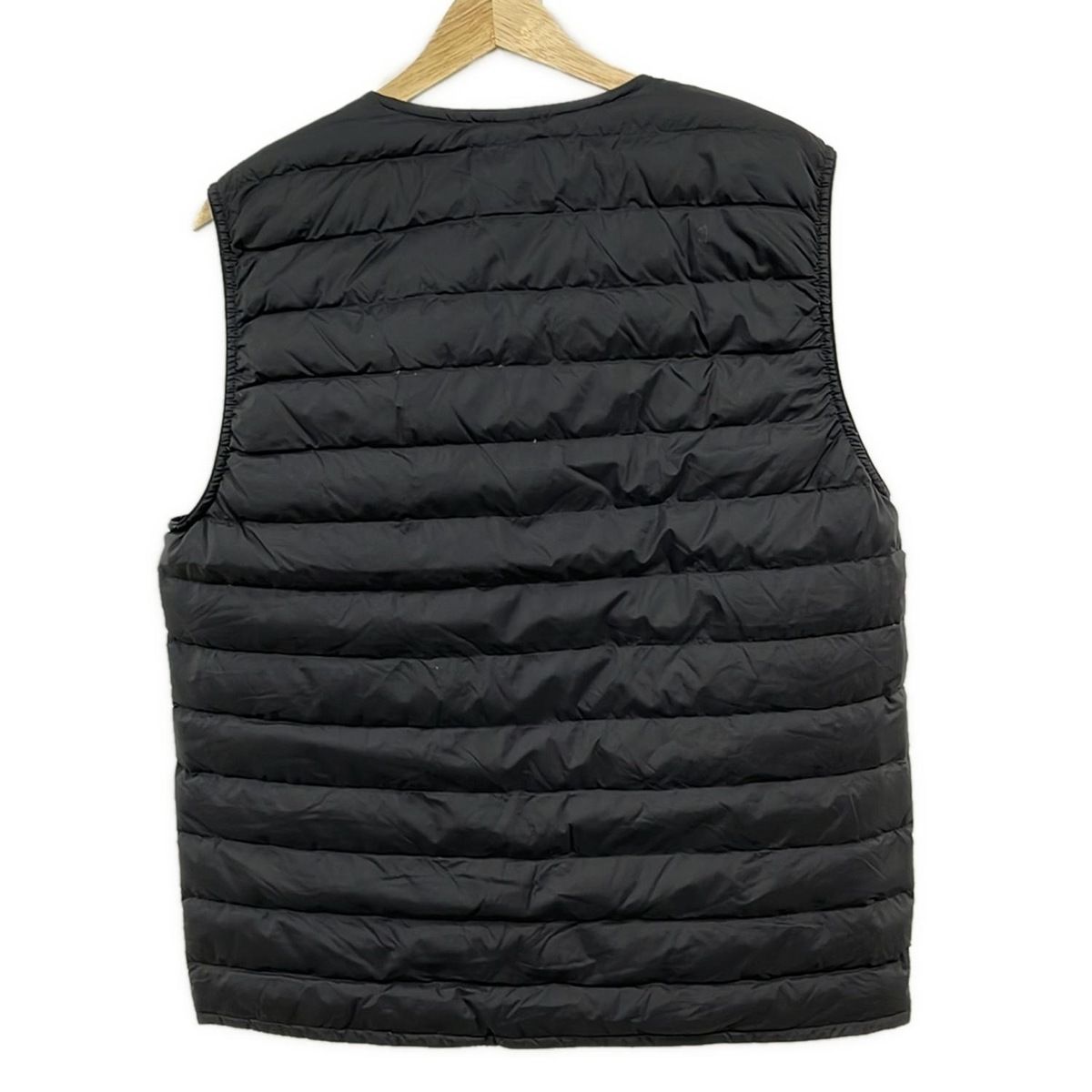 mont-bell モンベル ダウンベスト サイズL メンズ - 黒 冬