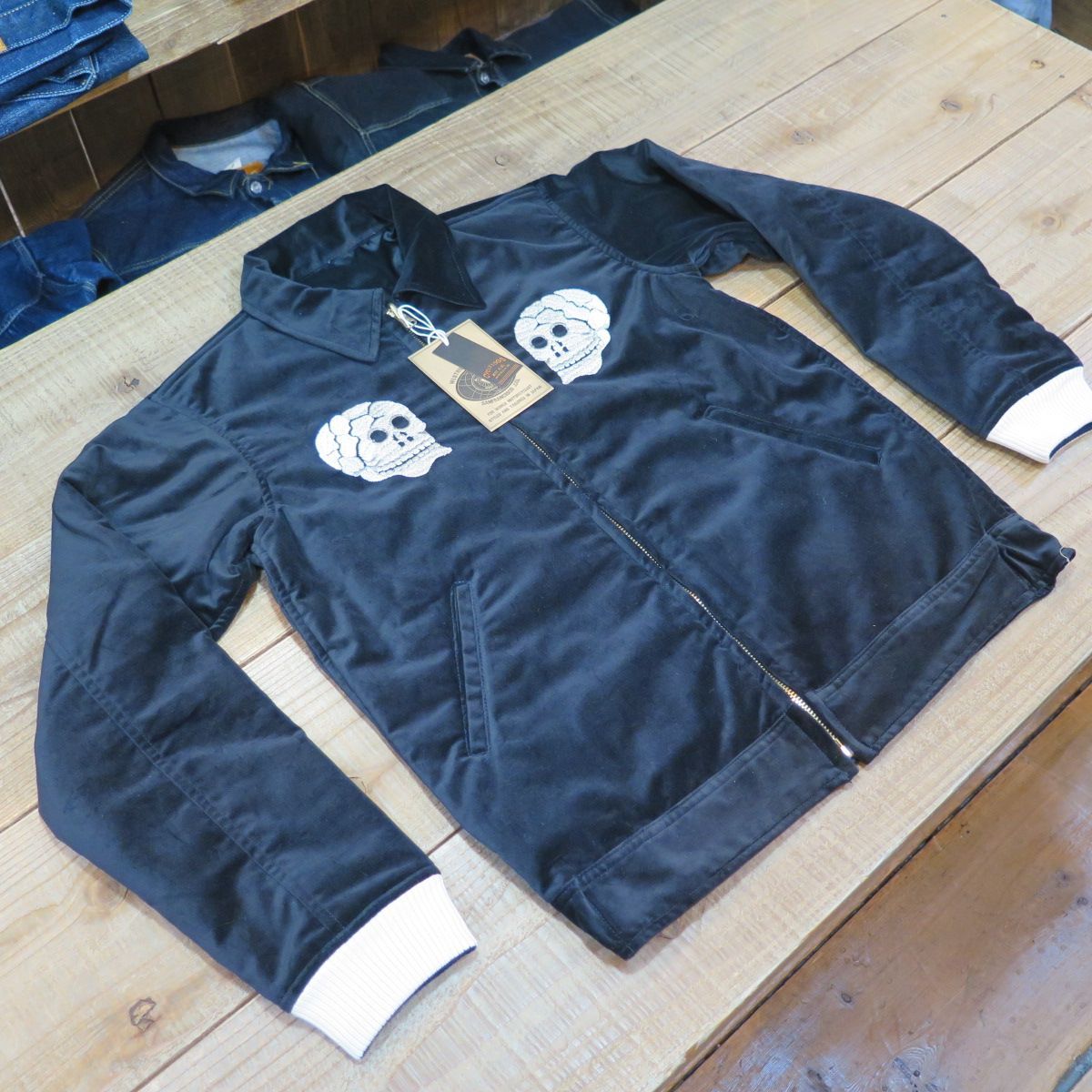 ウエストライド フォーエバースカル スーベニアジャケット リバーシブル WEST RIDE FOREVER SKULL SOUVENIR JACKET