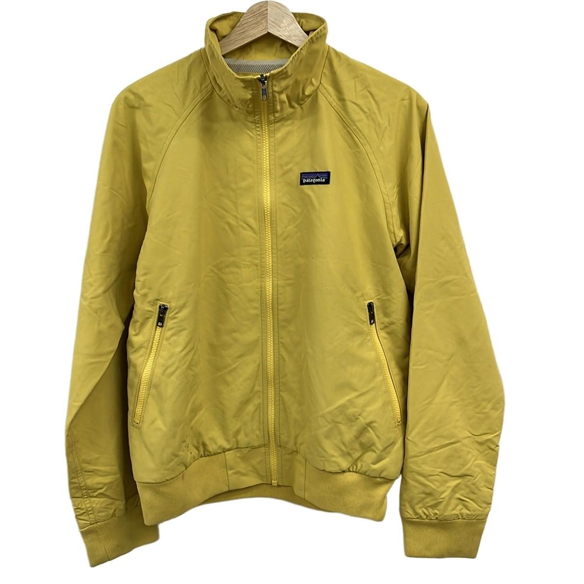 Patagonia パタゴニア ブルゾン サイズS メンズ - イエロー 長袖 ジップアップ 春 秋
