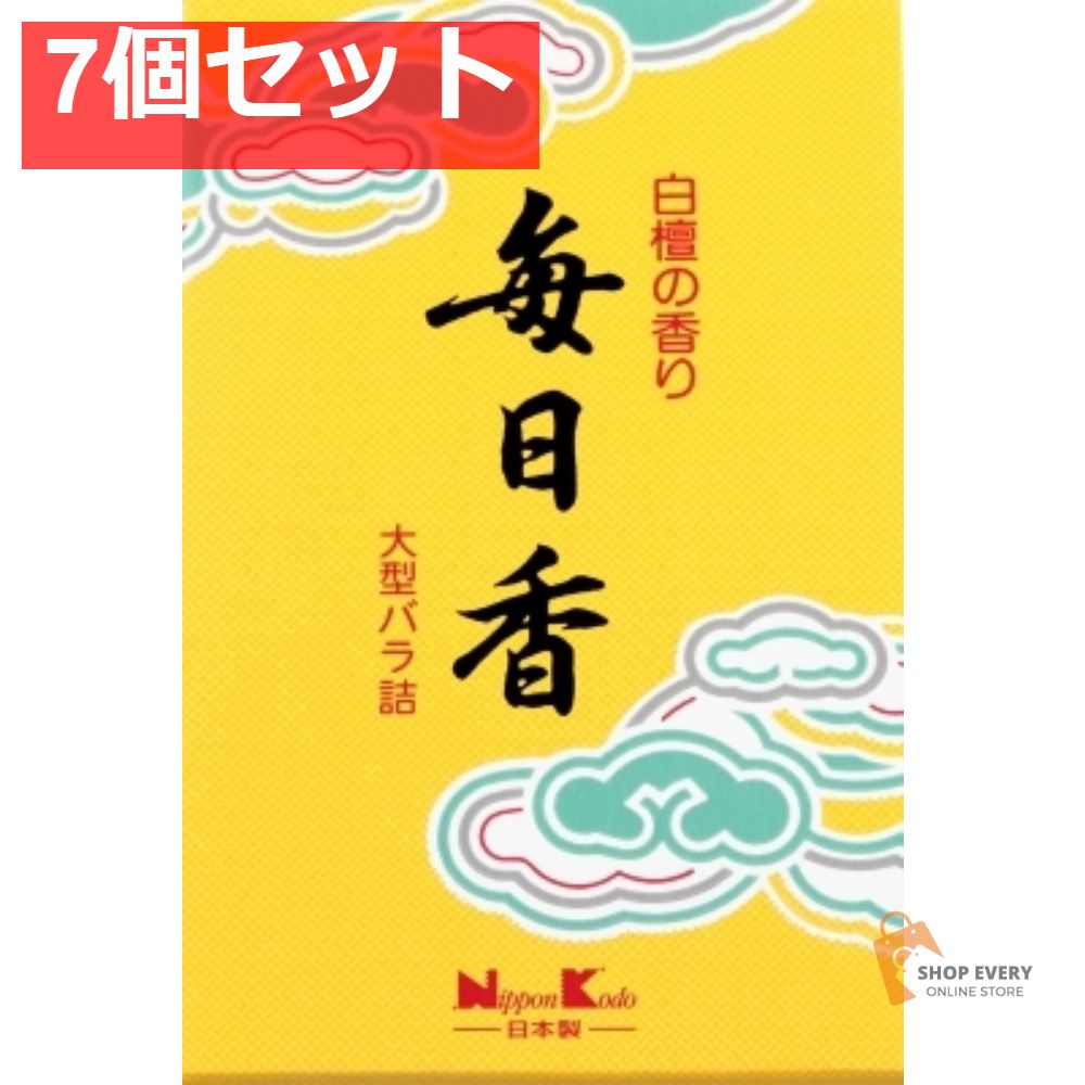 毎日香 大型バラ 240G 7個セット