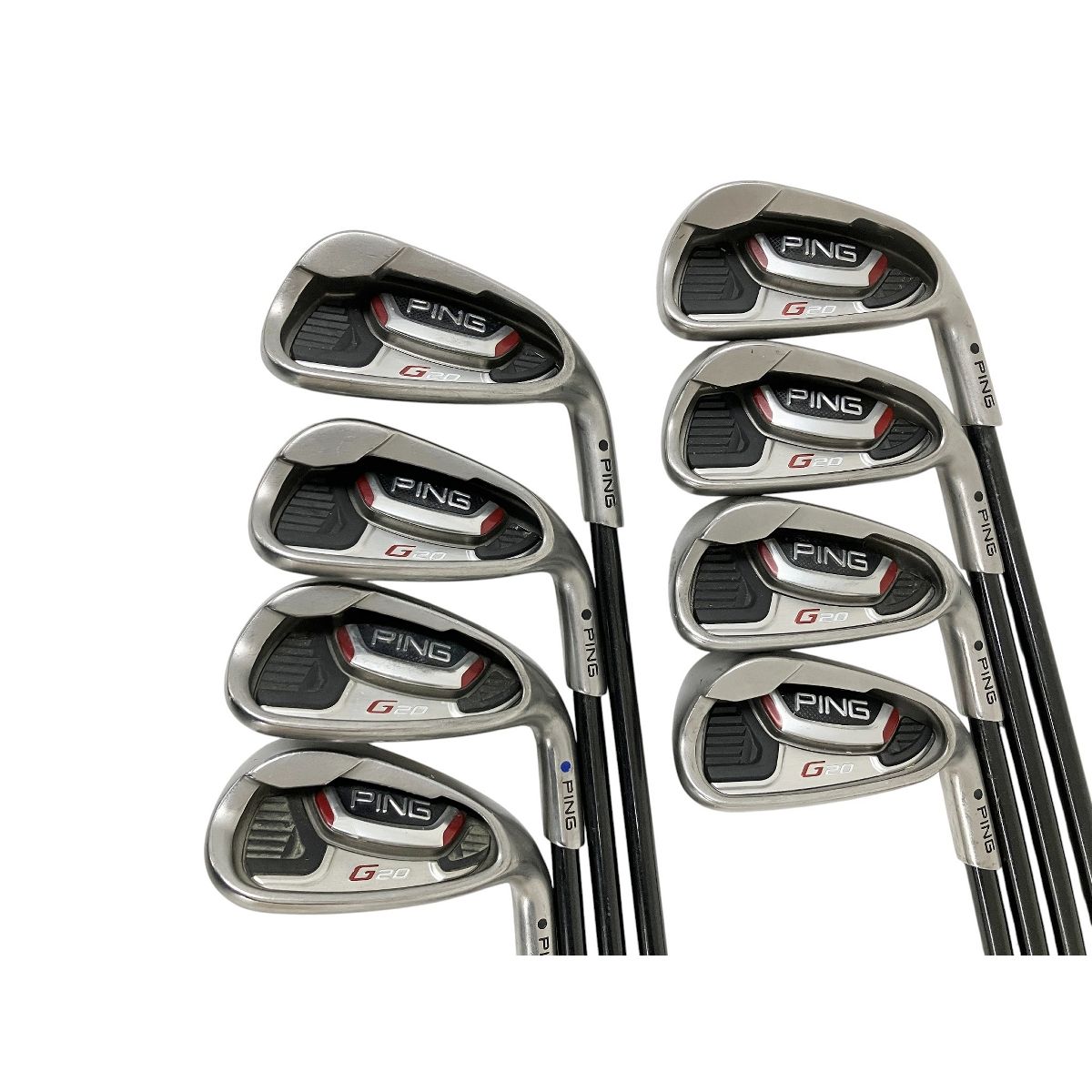 PING G20 TFC330 I アイアン 5-9 W U S 8本セット ゴルフ クラブ ピン O10600961
