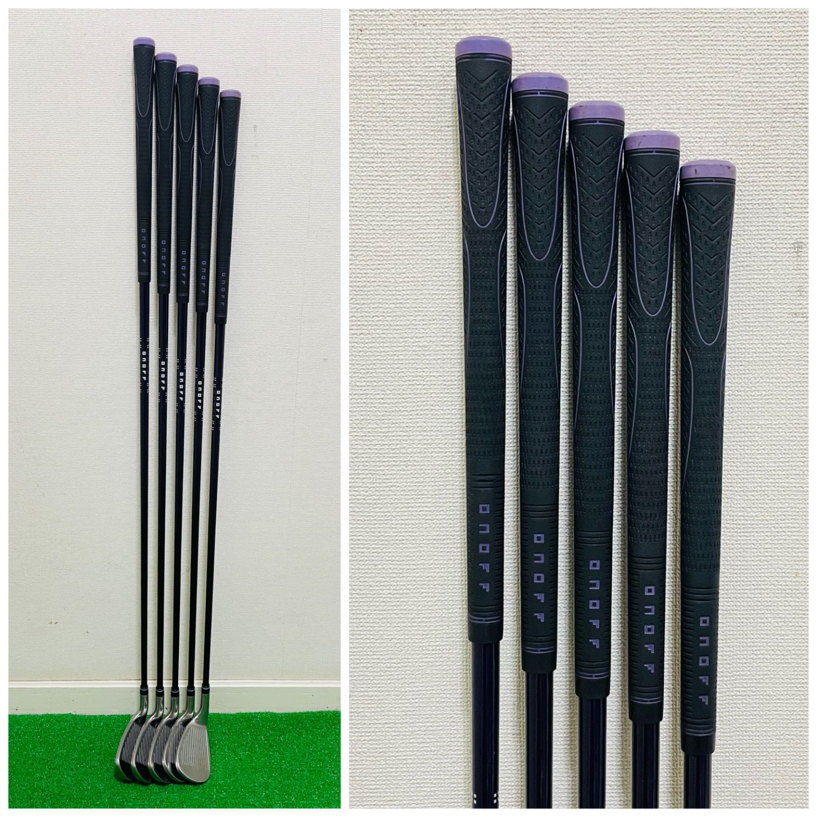 ONOFF レディース アイアン LP-412I ゴルフクラブセット 5本 ス28☆オノフレディースアイアン5本セット ONOFF LP-412I 純正L