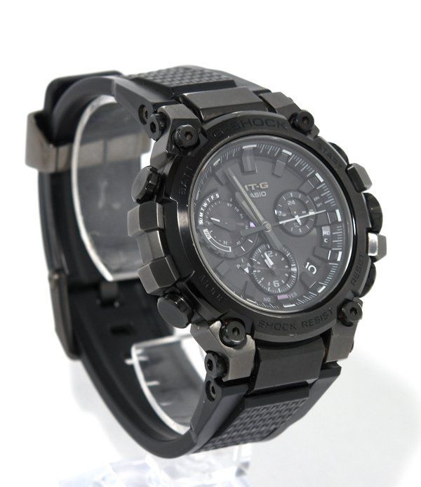 箱保付 CASIO カシオ G SHOCK ジーショック MT MTG B 3000 1 AJF Bluetooth搭載 電波ソーラー メンズ
