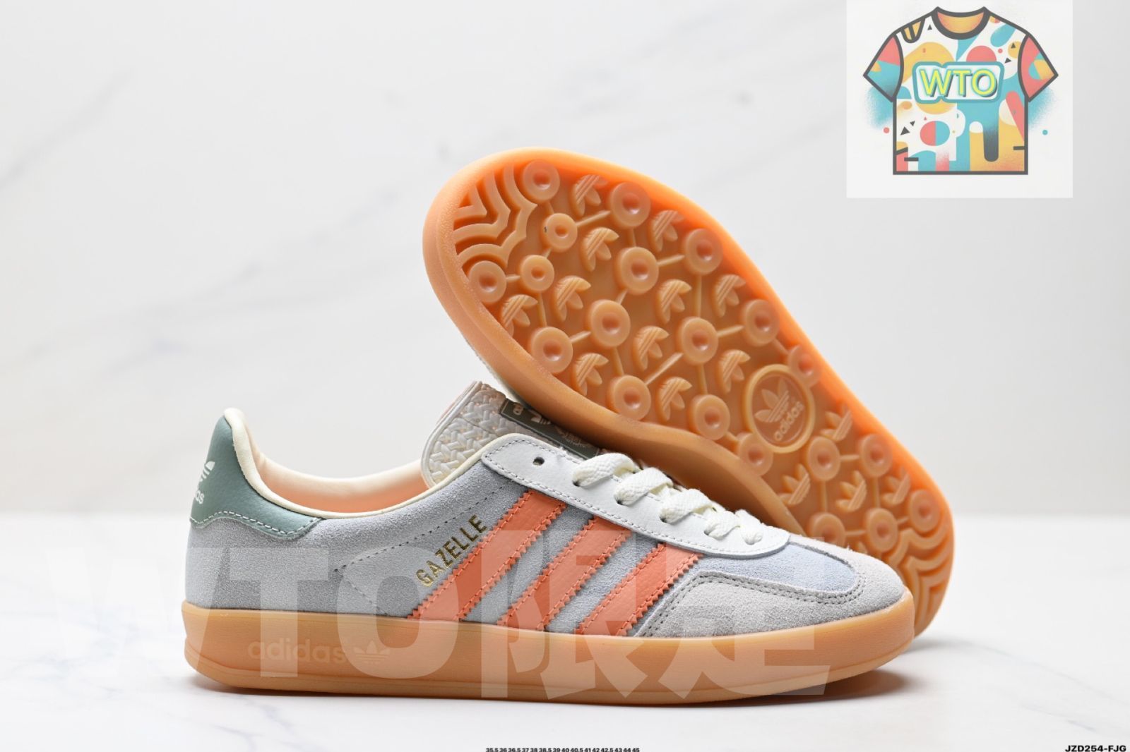  アディダスオリジナルス ガゼル インドア ワンダーシルバー オフホワイト パテグレー -WTO輸入4 スニーカー 靴