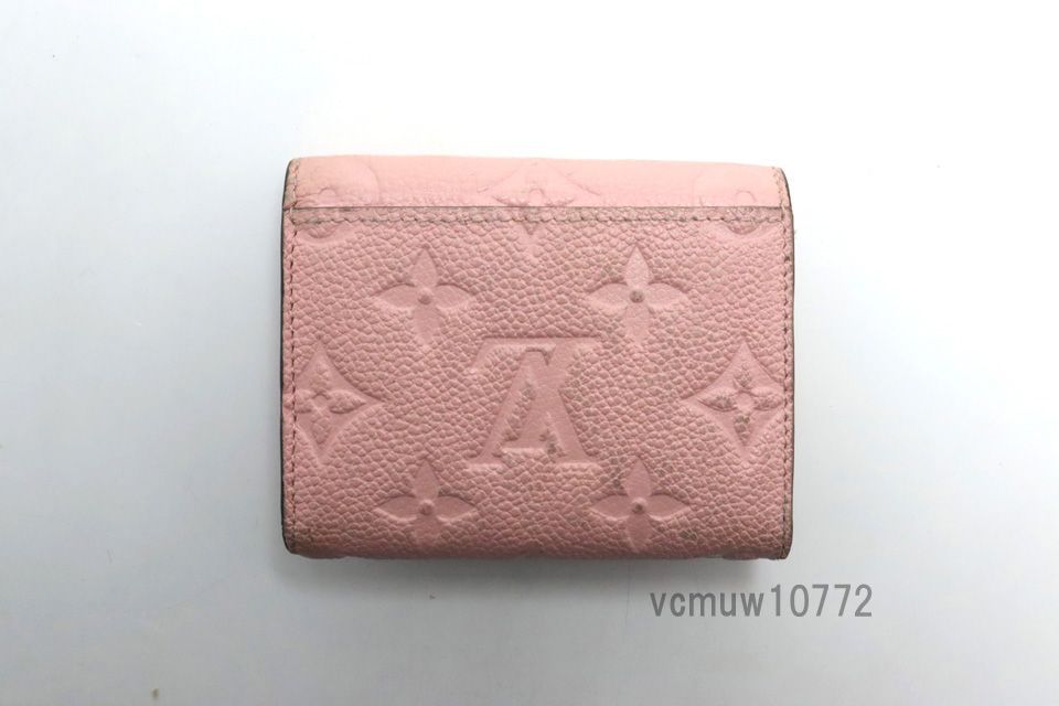 近年モデル 美 LOUIS VUITTON モノグラムアンプラント ポルトフォイユゾエ レザー 3つ折り財布 ルイヴィトン 1030 zf 939506