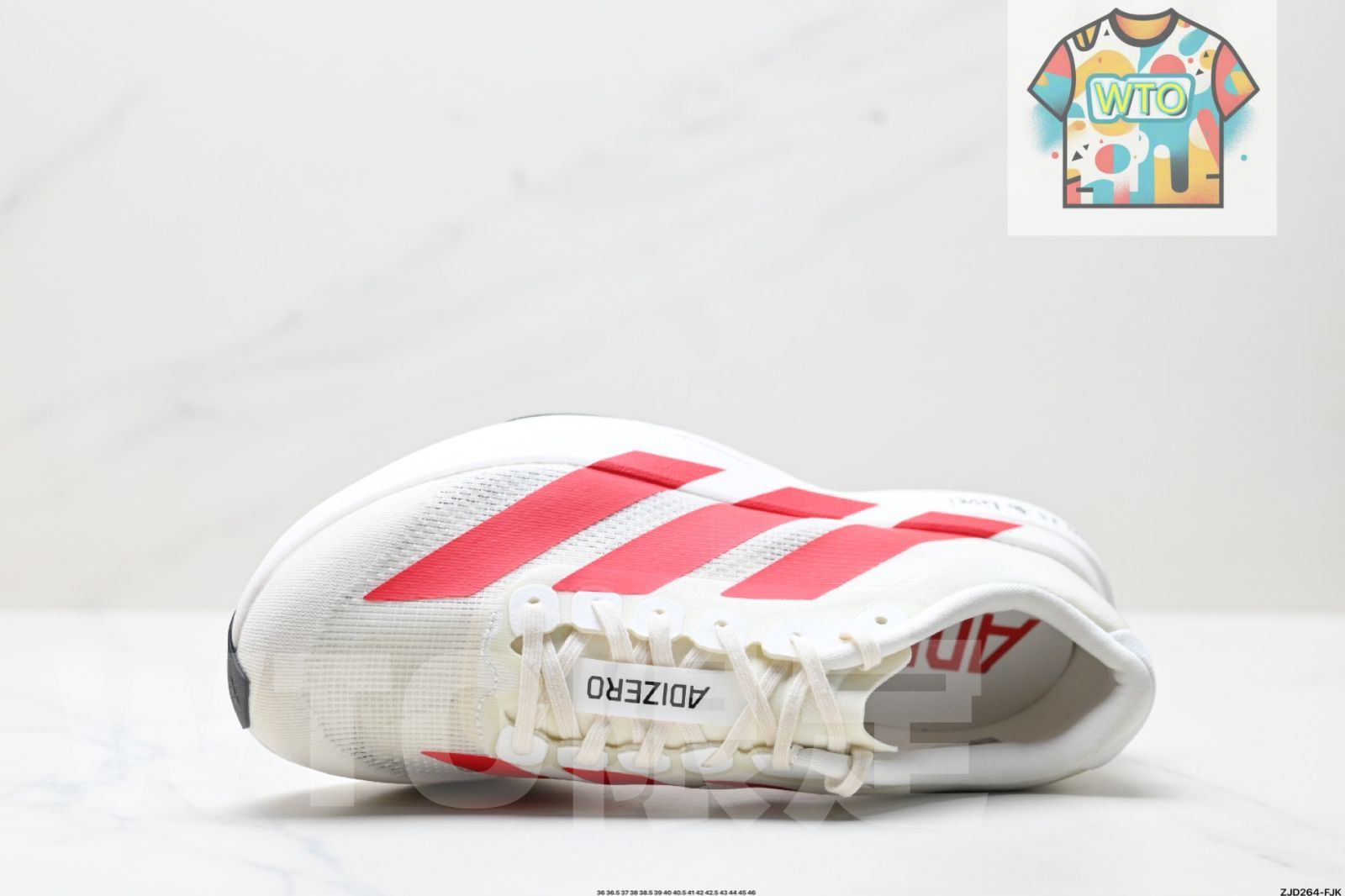 アディダス Adizero Evo SL ｜快適 ユニバーサル ｜滑り防止 耐摩耗 ｜ロートップ レジャー ランニング シューズ-WTO輸入4