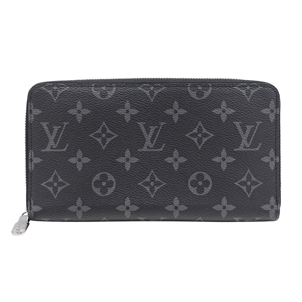 ルイ ヴィトン LOUIS VUITTON 財布 メンズ ブランド 長財布 モノグラムエクリプス ジッピー・オーガナイザー NM ブラック M82081 ラウンドファスナー 大きめ ロゴ 収納多め 機能的