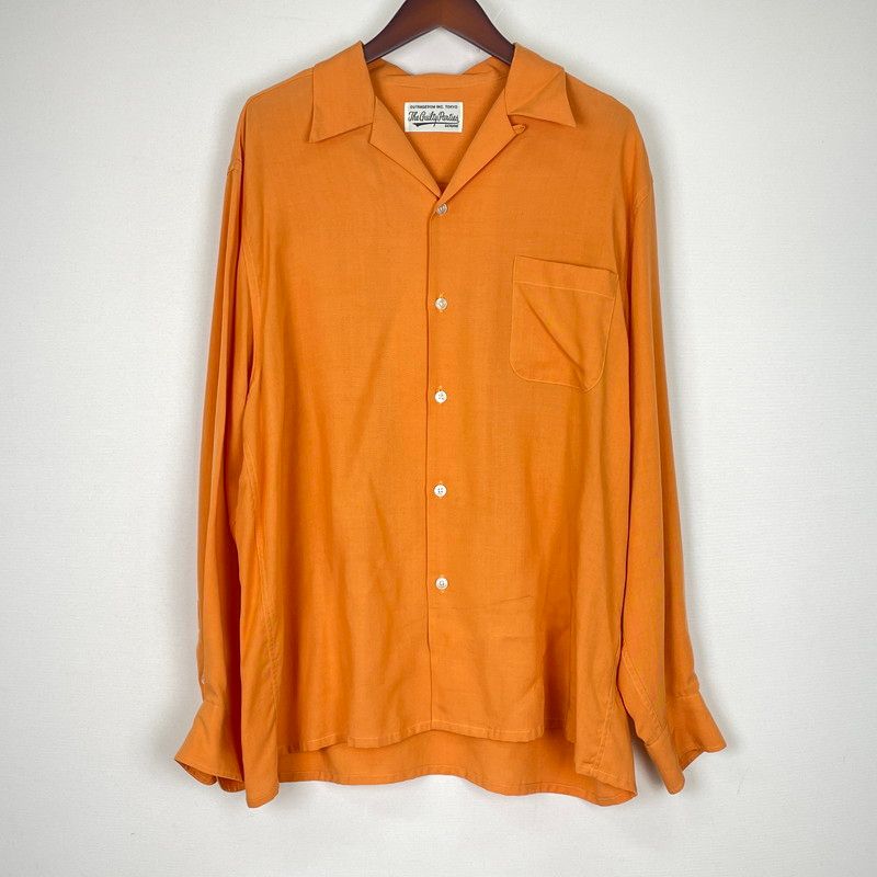 品 WACKO MARIA ワコマリア OPEN COLOR L S SHIRT オープン ロングスリーブ シャツ トップス 長袖 142-251110-ts-12-tei