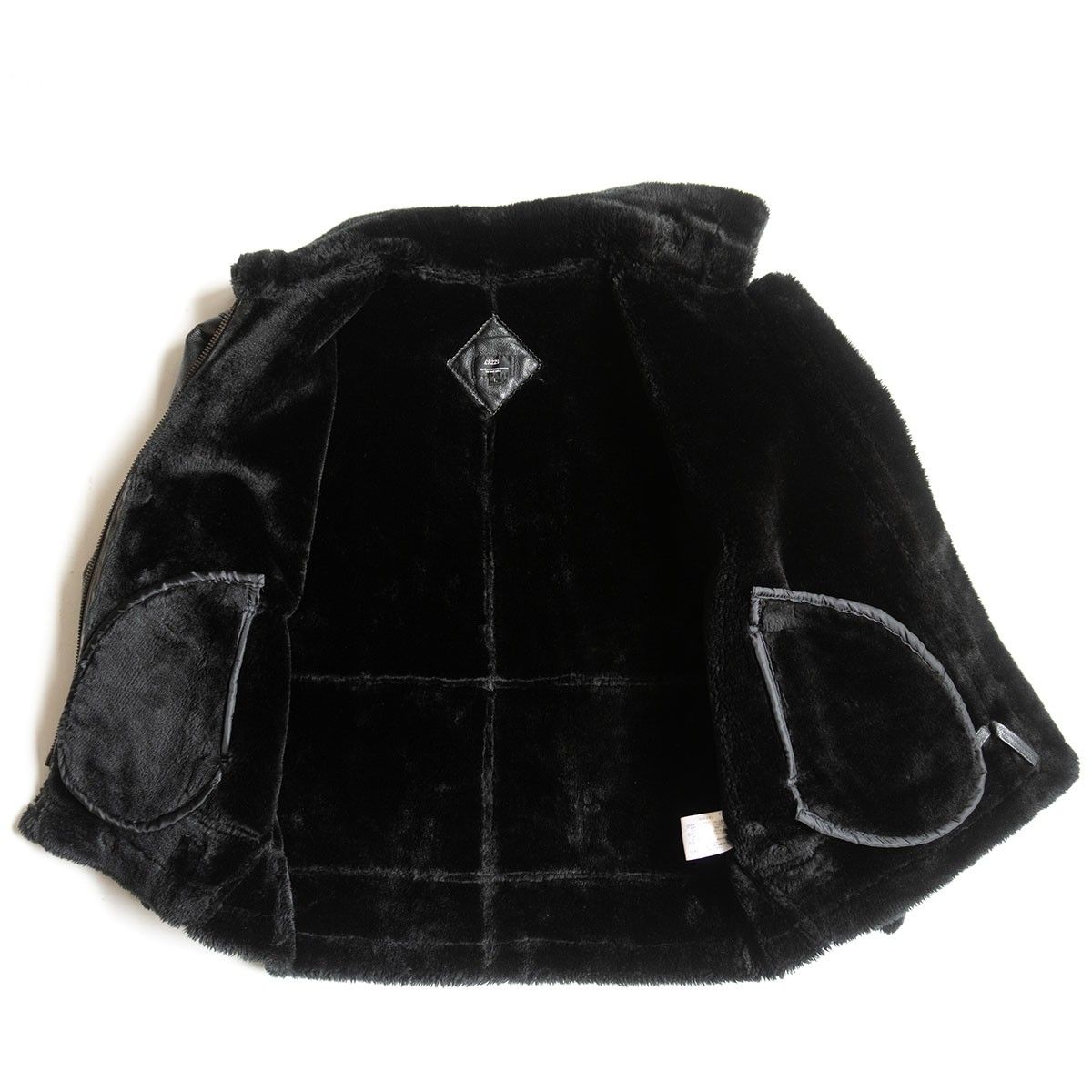 美品】LAZZI【B-3型 レザーボンバージャケット】L ブラック フライト