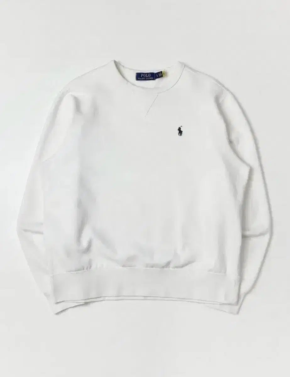 ポロラルフローレン 白 スウェット