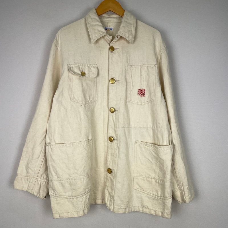 品 SUGAR CANE シュガーケーン WORK CLOTHES DENIM COVERALL JACKET ワーククロース デニム カバーオール ジャケット アウター ワークジャケット 145-251110-ts-18-tei