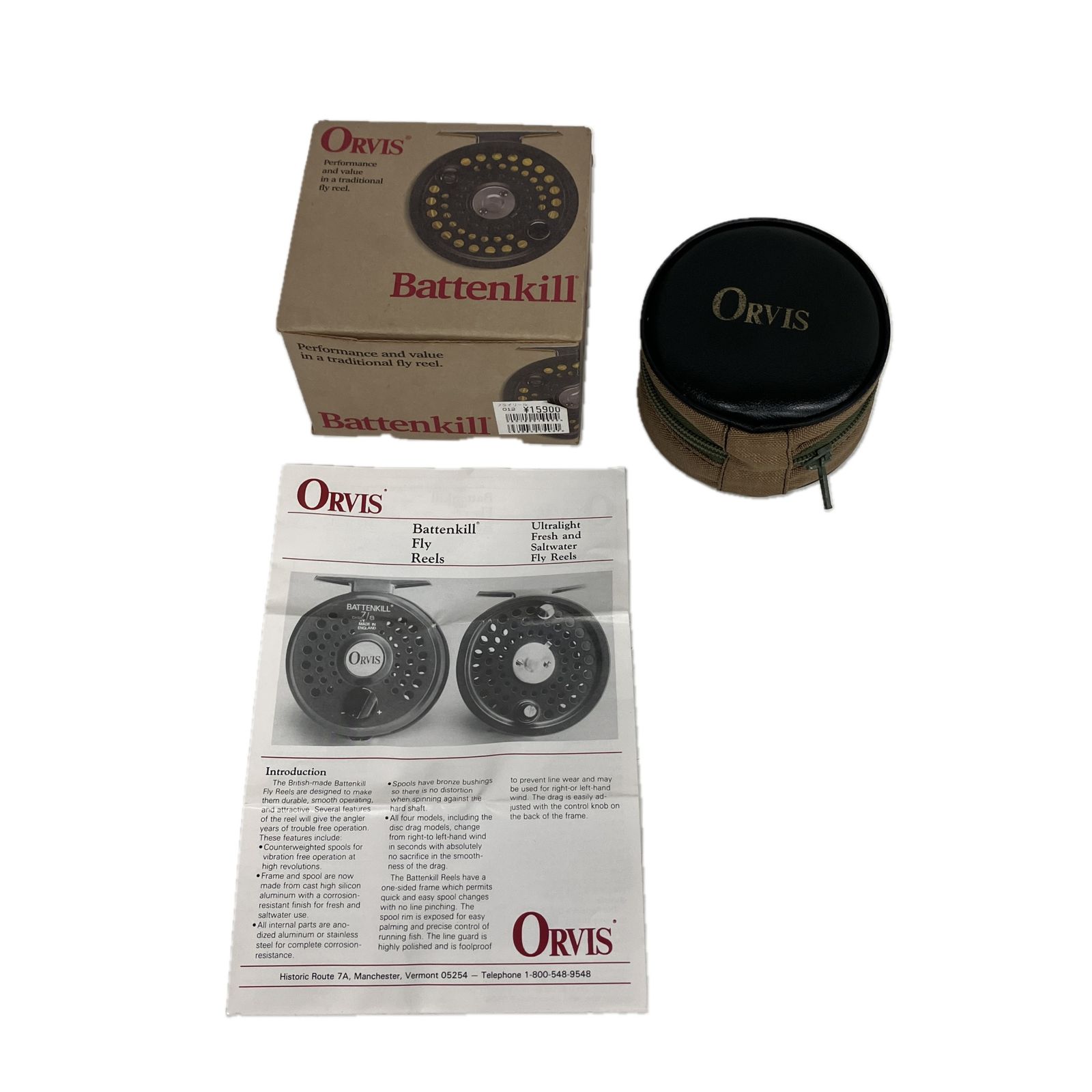 ORVIS BATTENKILL Silver Series DISC 3 4 リール フライリール オービス バテンキル ディスクドラグ トラウト S10603839