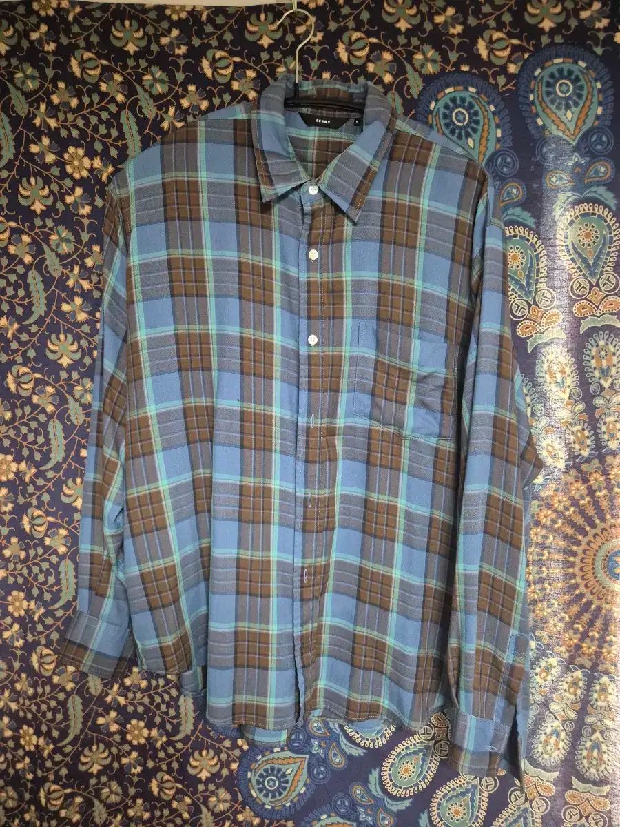 ビームス 23ss シャツ チェック柄 m