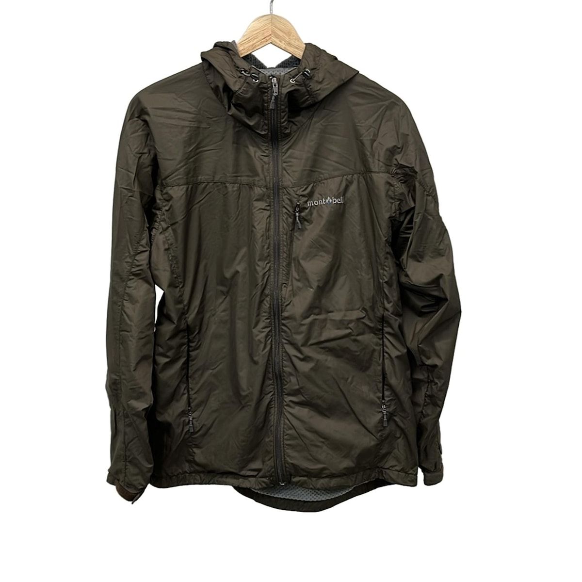 mont-bell モンベル ブルゾン サイズM メンズ - ダークブラウン 長袖 ジップアップ 春 秋