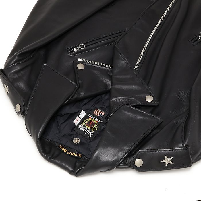 未使用 ショット 613UST ワンスタートール ライダース レザー