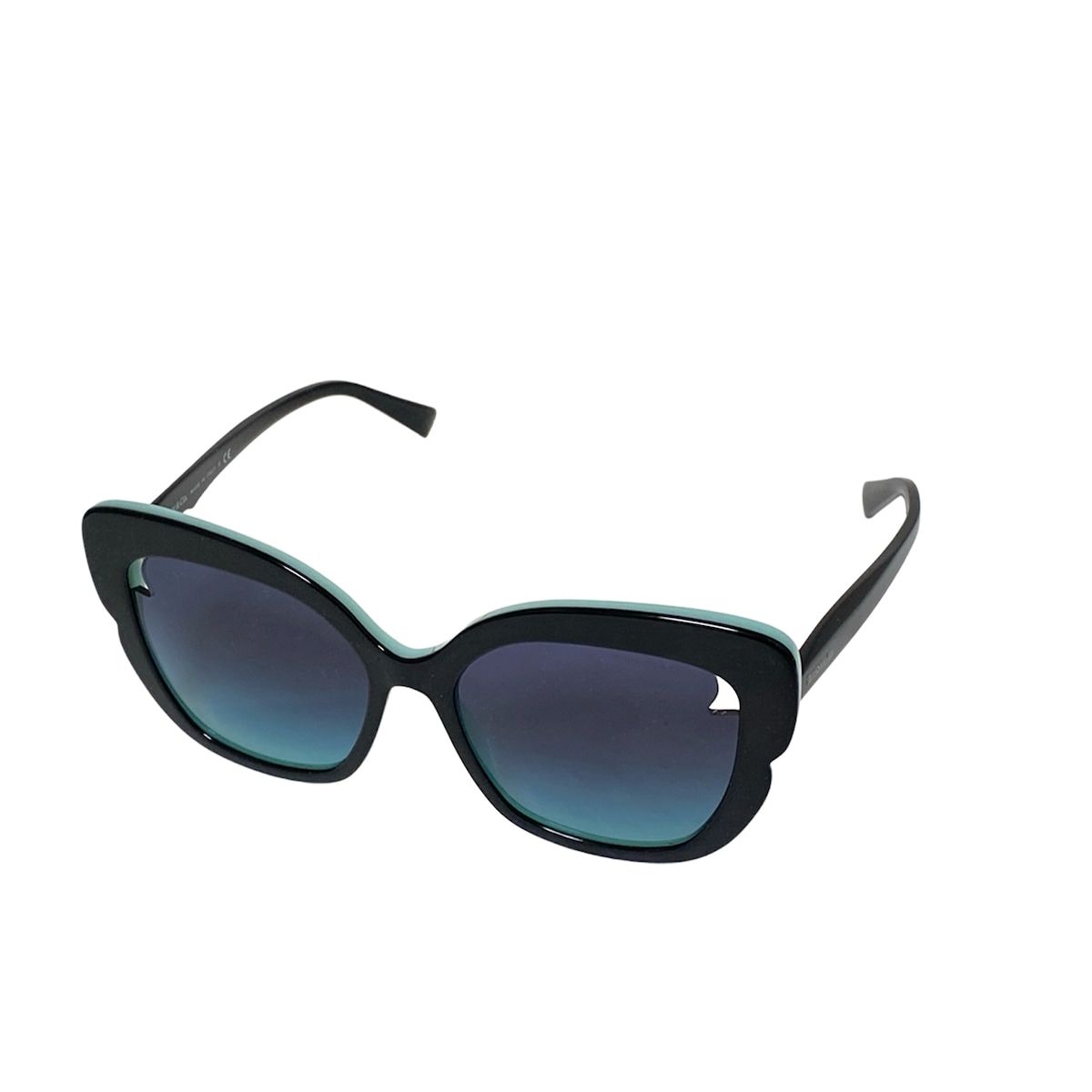 TIFFANY-Co. ティファニー サングラス - TF4161 黒×ティファニーブルー