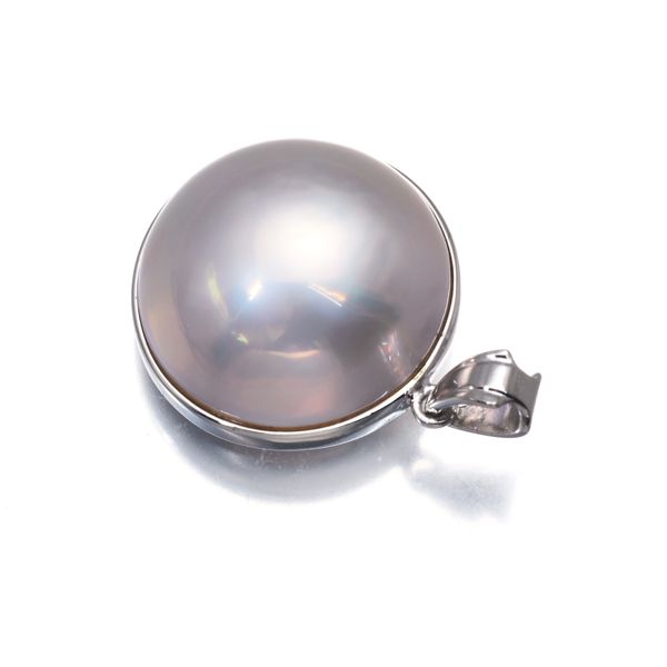 TASAKI タサキ ペンダントトップ パール マベ真珠 15.0mm シルバー