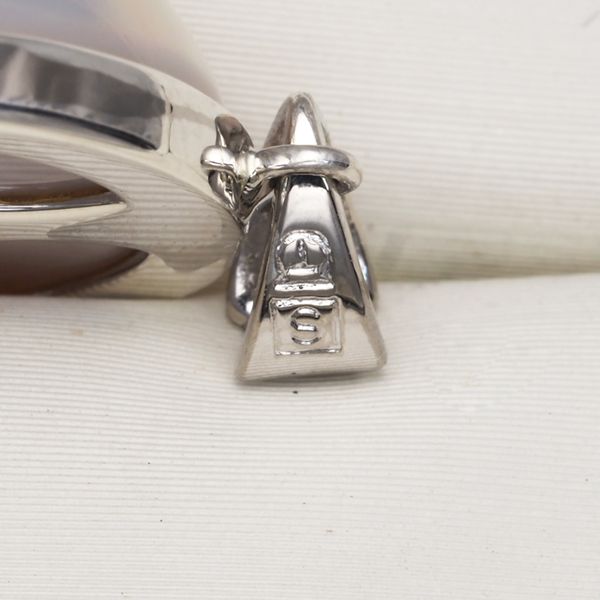 TASAKI タサキ ペントップ チャーム シルバー マベパール約13.3mm