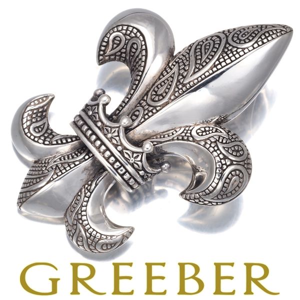 ジャスティンデイビス ペンダントトップ クラウン シルバー 925 177978