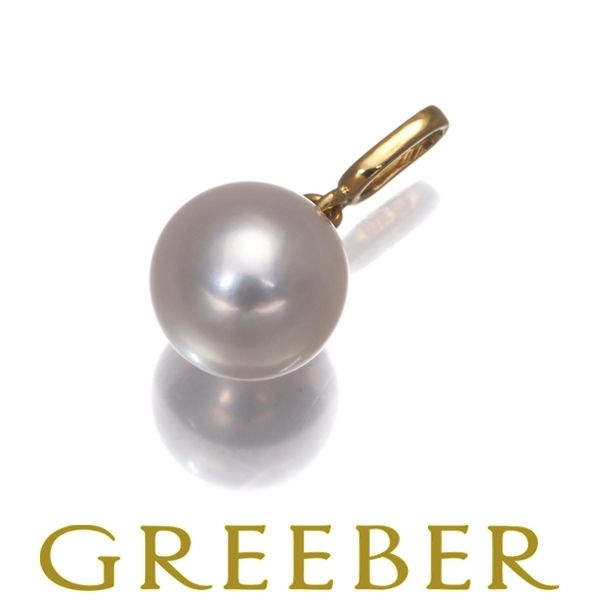 ミキモト ペンダントトップ パール 真珠 8.1mm K18YG 180176