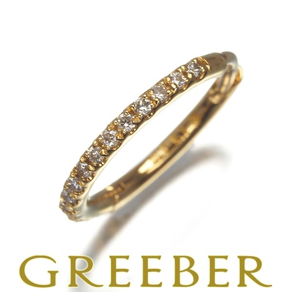 ヒロタカ ピアス ダイヤ ダイヤモンド 0.10ct フープ Lサイズ 片耳