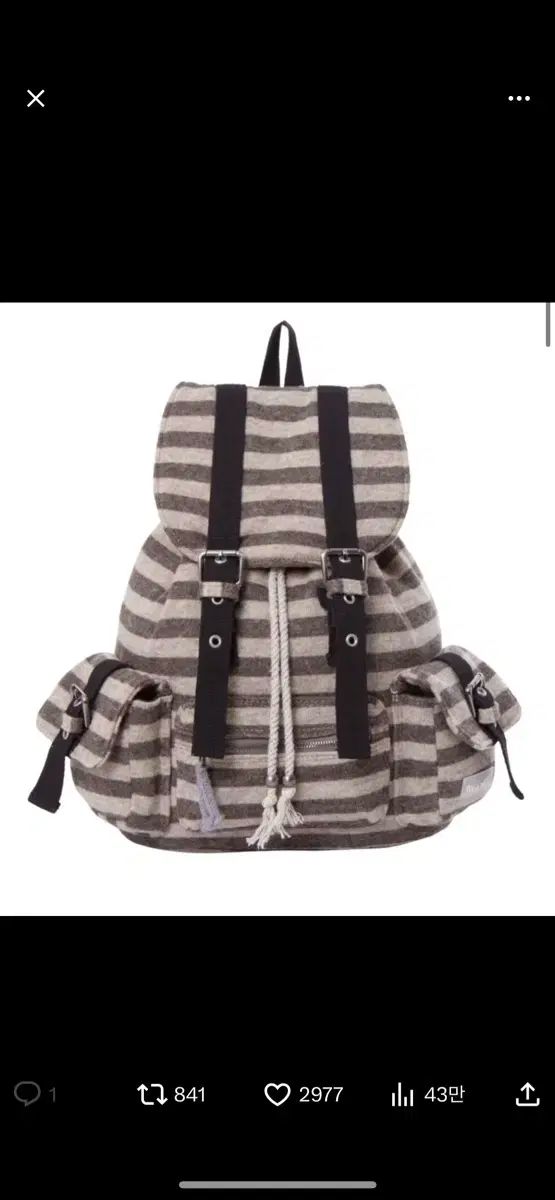 テンスダンス バックパック ブラウン