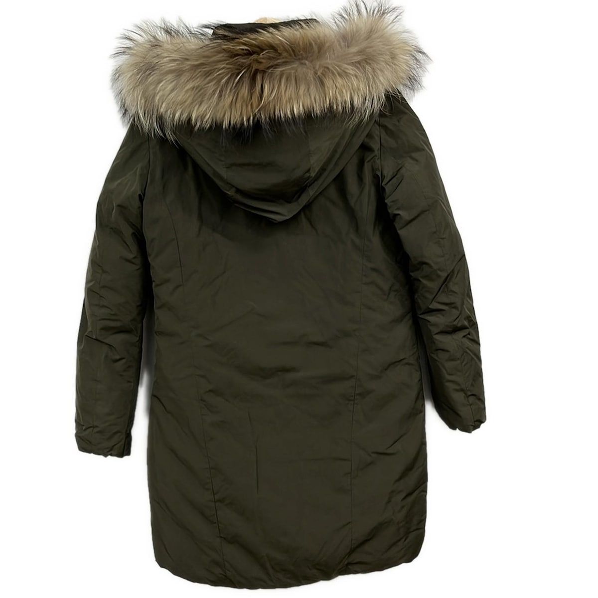WOOLRICH ウールリッチ ダウンコート サイズs S レディース - カーキ 長袖 ジップアップ 冬