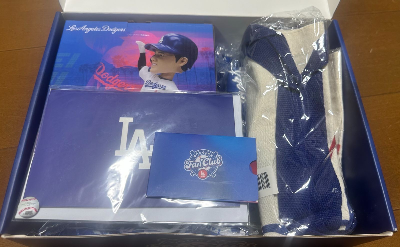 2025ロサンゼルス ドジャース ファンクラブMVP会員入会記念グッズボックス