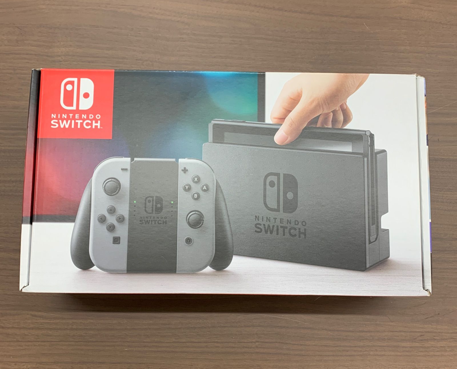 動作 済 完品 Nintendo Switch 本体 HAC-001 グレー 任天堂 ニンテンドー スイッチ