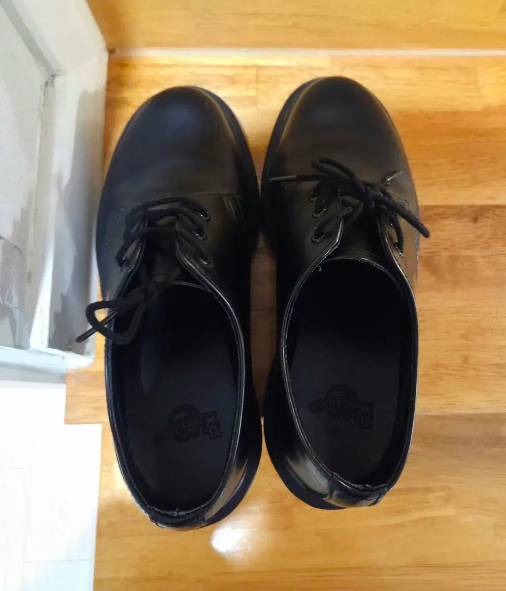 DR. MARTENS ドクターマーチン モノブラック ダービーシューズ 220 uk 3