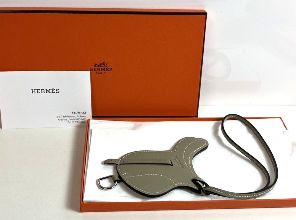 HERMES エルメス エルメス HERMES チャーム バッグチャーム パドック セーラー 鞍 183-241216-SS-05-ich