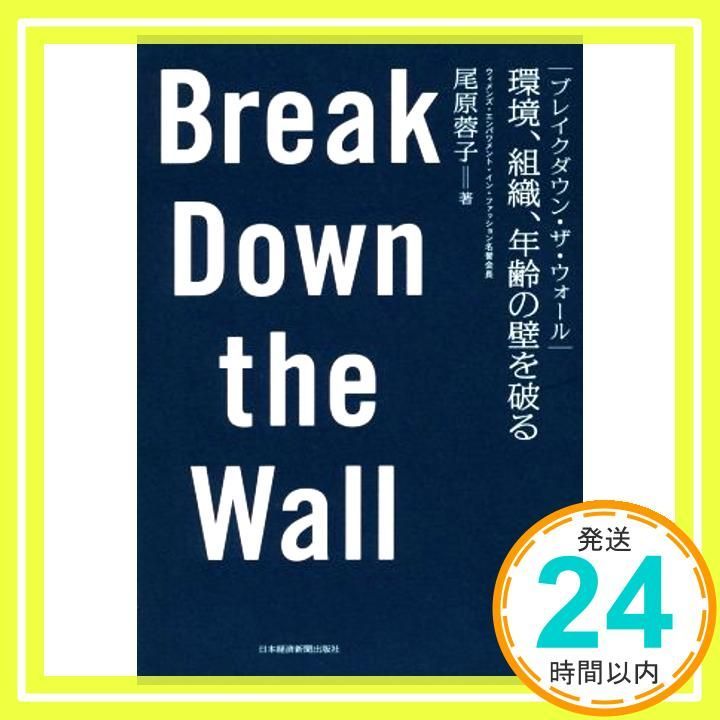 ブレイクダウン ザ ウォール Break Down the Wall 環境 組織 年齢の壁を破る Sep 12 2018 尾原 蓉子_02