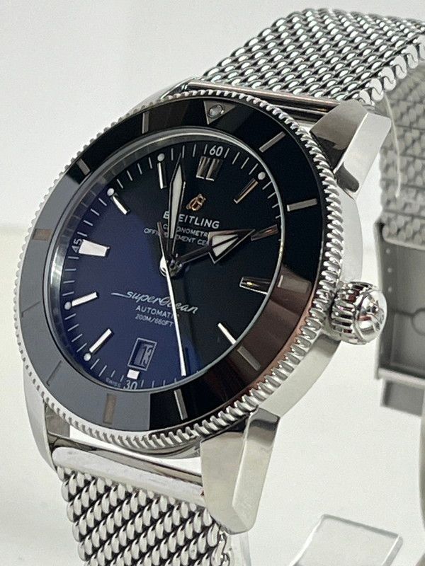 ブライトリング スーパーオーシャン ヘリテージB 20 オートマチック46 自動巻き 腕時計 AB 2020 195 250122 SS 01 ich