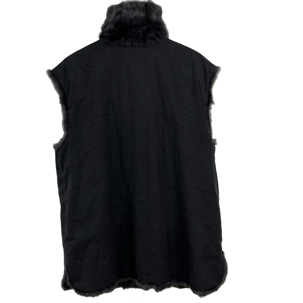 Altima(アルティマ) コート サイズF レディース - 黒×パープル 毛皮