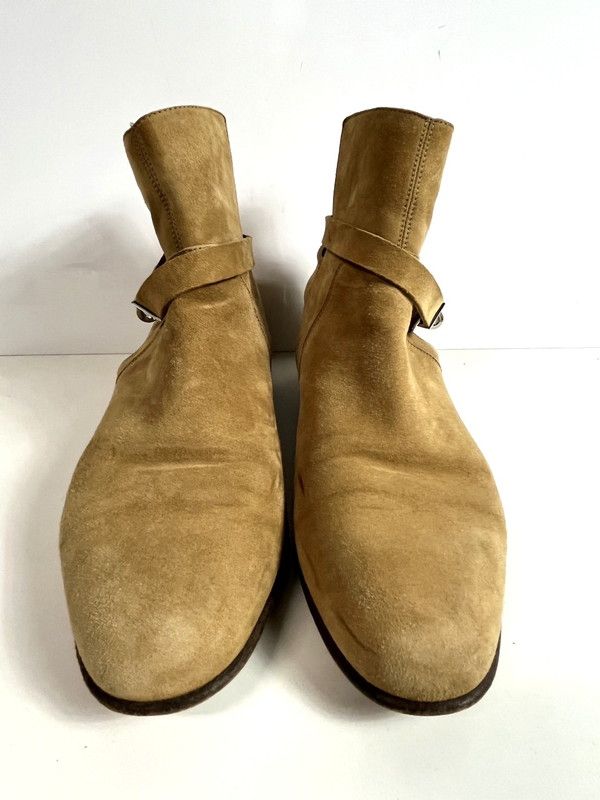 HERMES エルメス ヴェオ ケリー ショートブーツ スエード ベロア キャメル 37 1 2 167 250309 SS 02 ich