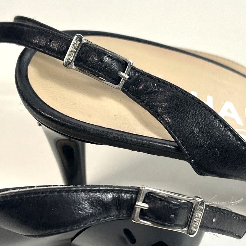 ヒールパンプス スリングバック