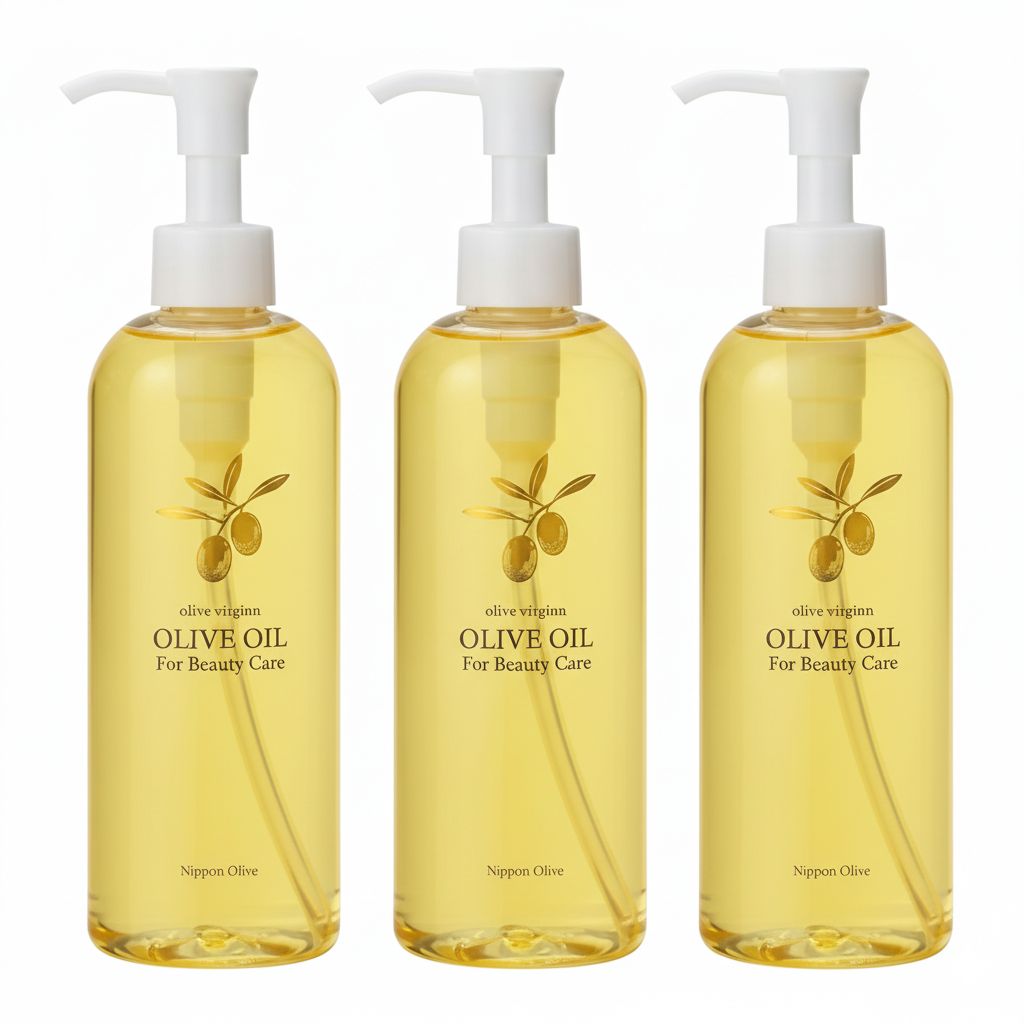 オリーブマノン 化粧用オリーブオイル 200ml 3本 無添加